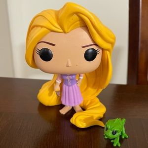 Funko POP Disney Tangled: Rapunzel and Pascal #147 (OUT OF BOX)